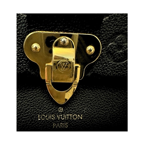 Louis Vuitton Black Monogram Empreinte Vavin PM Shoulder Bag - Picture 7 of 7